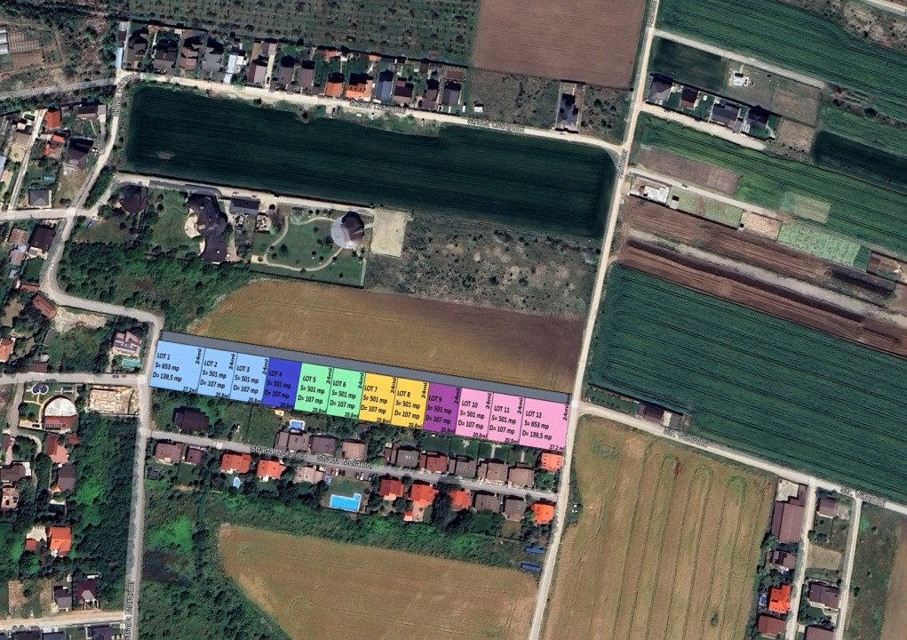 Oportunitate Saftica - Balotesti - Green Land Residence – Lot 653 mp