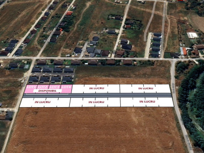 Afinului Domnești | 4 Loturi | Autorizatie de construire | Stradal | COMISION 0%