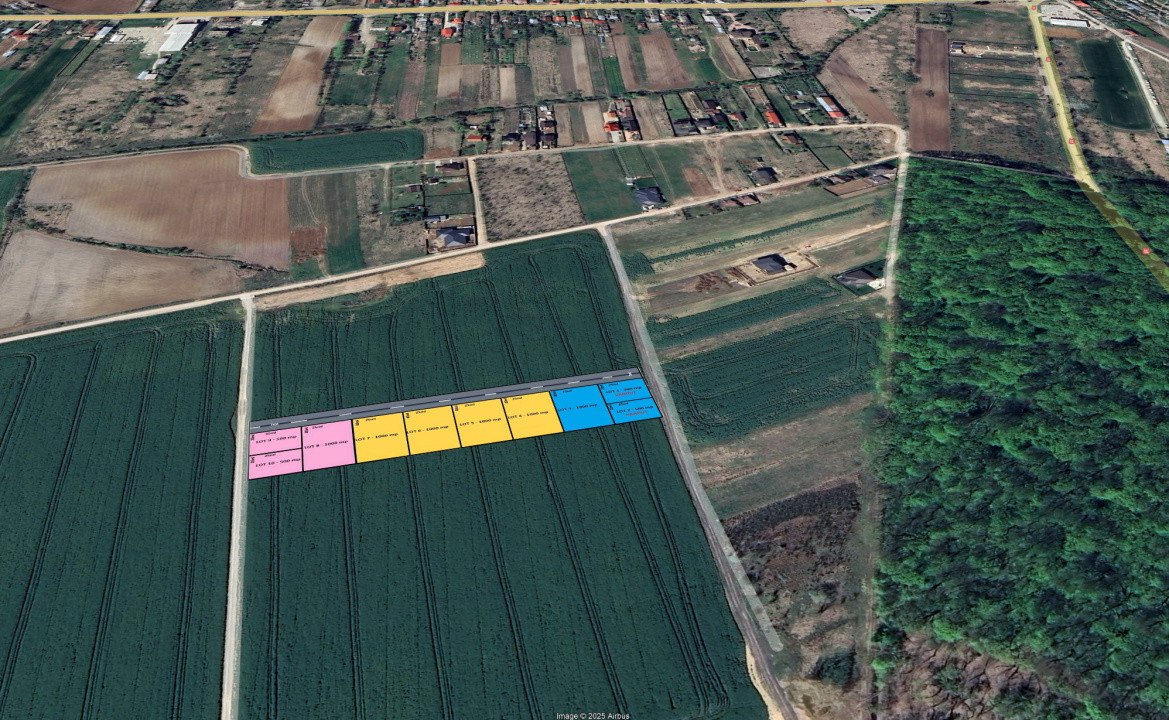 Loturi de teren la padure | 500-1000mp | Padurea Snagov - Izvorani-