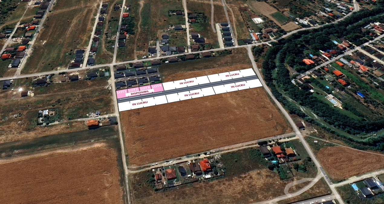 TEREN | Domnești | 4 Loturi | Autorizatie de construire | Stradal | COMISION 0%