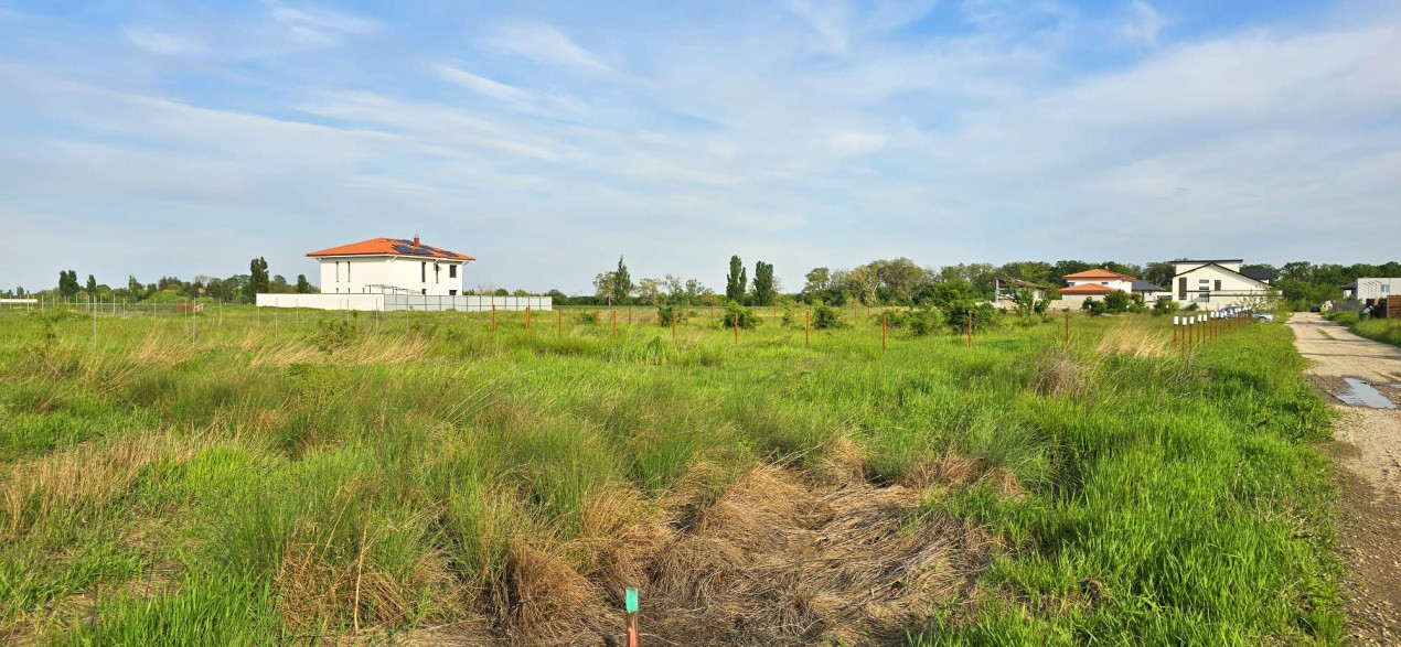 Ocazie! Teren 540 mp Balotești/Corbeanca | Proiect + Avize | Autorizație în curs