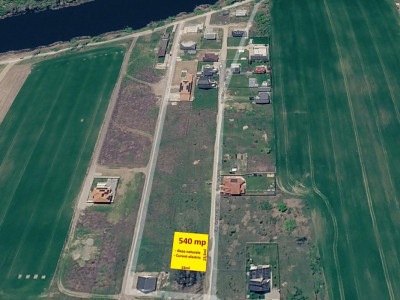 Teren 540 mp Balotești/Corbeanca | Proiect + Avize | Autorizație în curs