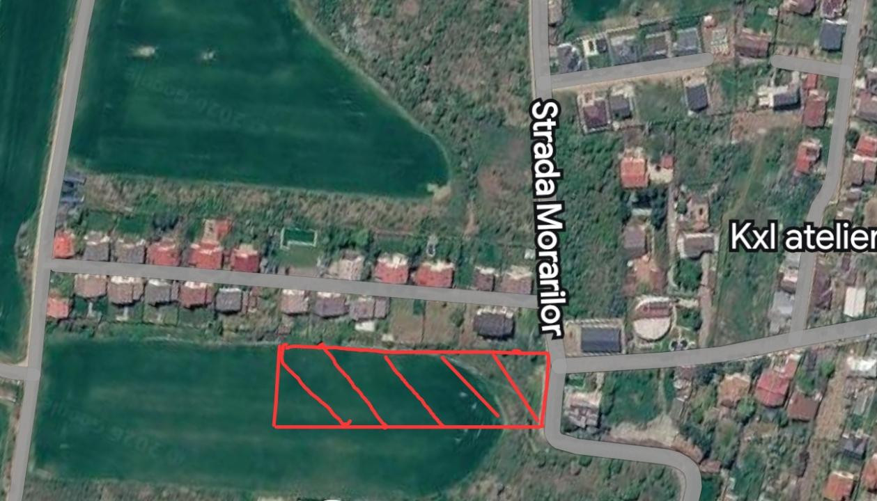 TEREN– 3778 mp - Balotesti - Morarilor- Langa case si utilitati
