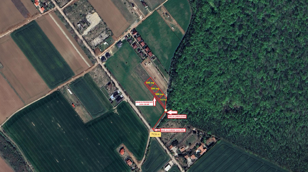 Teren intravilan 2300mp | langa Padurea Snagov | IZVORANI