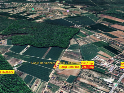 Teren intravilan | 500 mp | Izvorani - Padurea Snagov