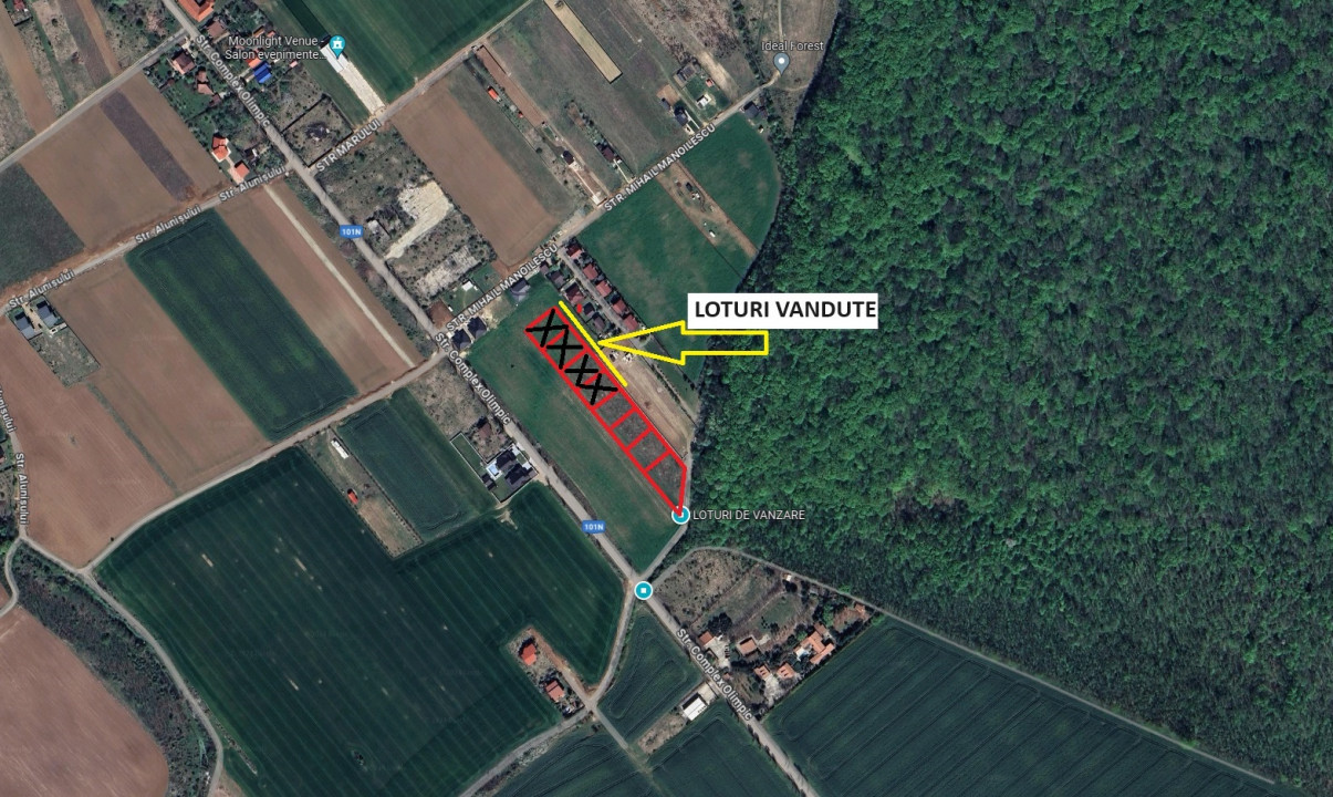 Teren intravilan 500 mp | langa Padurea Snagov | ideal investitie