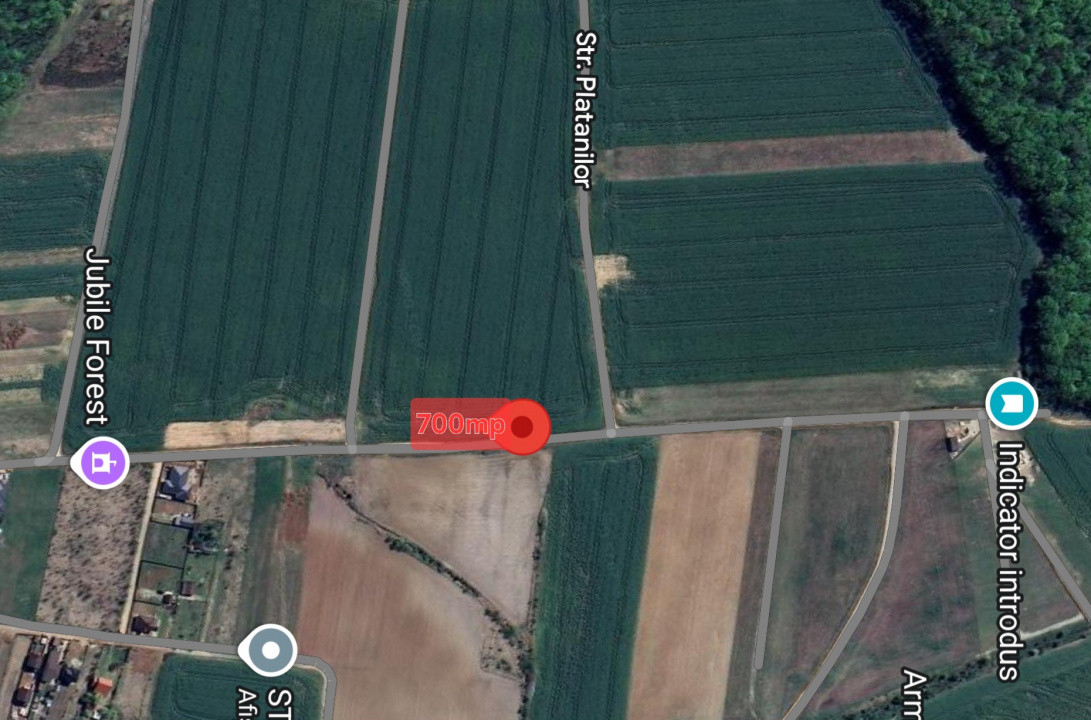 Teren intravilan ultimul lot de 700mp  Izvorani - Padurea Snagov