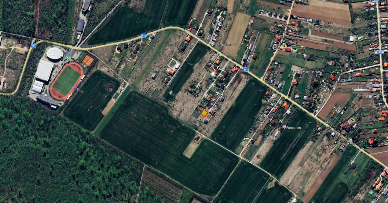 Teren 534 mp | Izvorani – la 500 m de Complexul Olimpic | in apropiere de padure