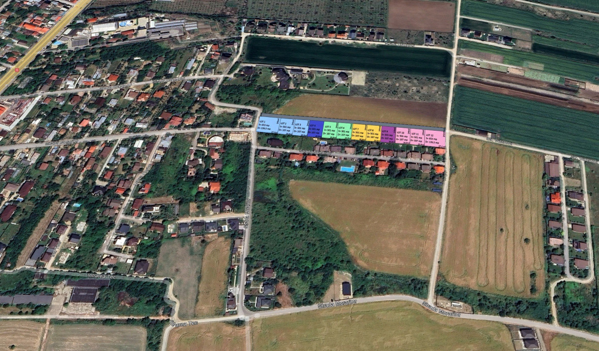 Saftica Green Land Residence – Loturi de 500 mp  - intr-o zona bine dezvoltata 