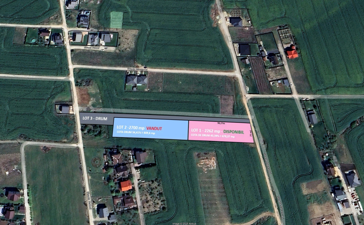 Oportunitate! Teren intravilan 2262 mp | BALOTESTI | ION LAHOVARI | GA-CURENT