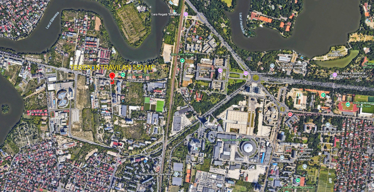 TEREN INTRAVILAN 550 MP | SOSEAUA STRAULESTI | PE COLT | IDEAL AFACERE