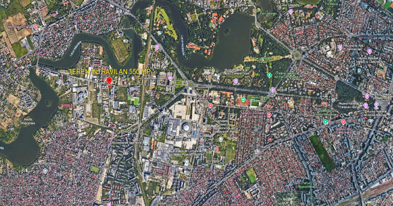 TEREN INTRAVILAN 550 MP | SOSEAUA STRAULESTI | PE COLT | IDEAL AFACERE