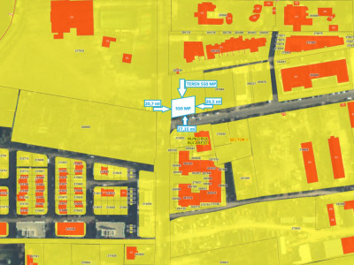TEREN INTRAVILAN 550 MP | SOSEAUA STRAULESTI | PE COLT | IDEAL AFACERE